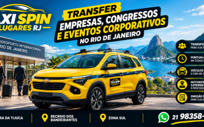 Táxi para Empresas, Congressos e Eventos Corporativos no Rio de Janeiro
